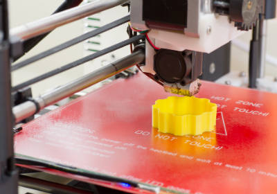 3D printer in process