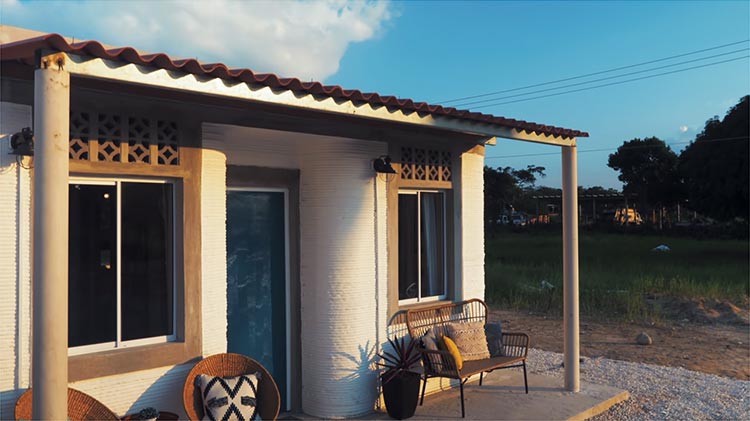 3d printed home